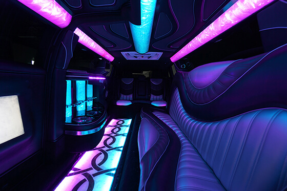 Range Rover with LED lighting